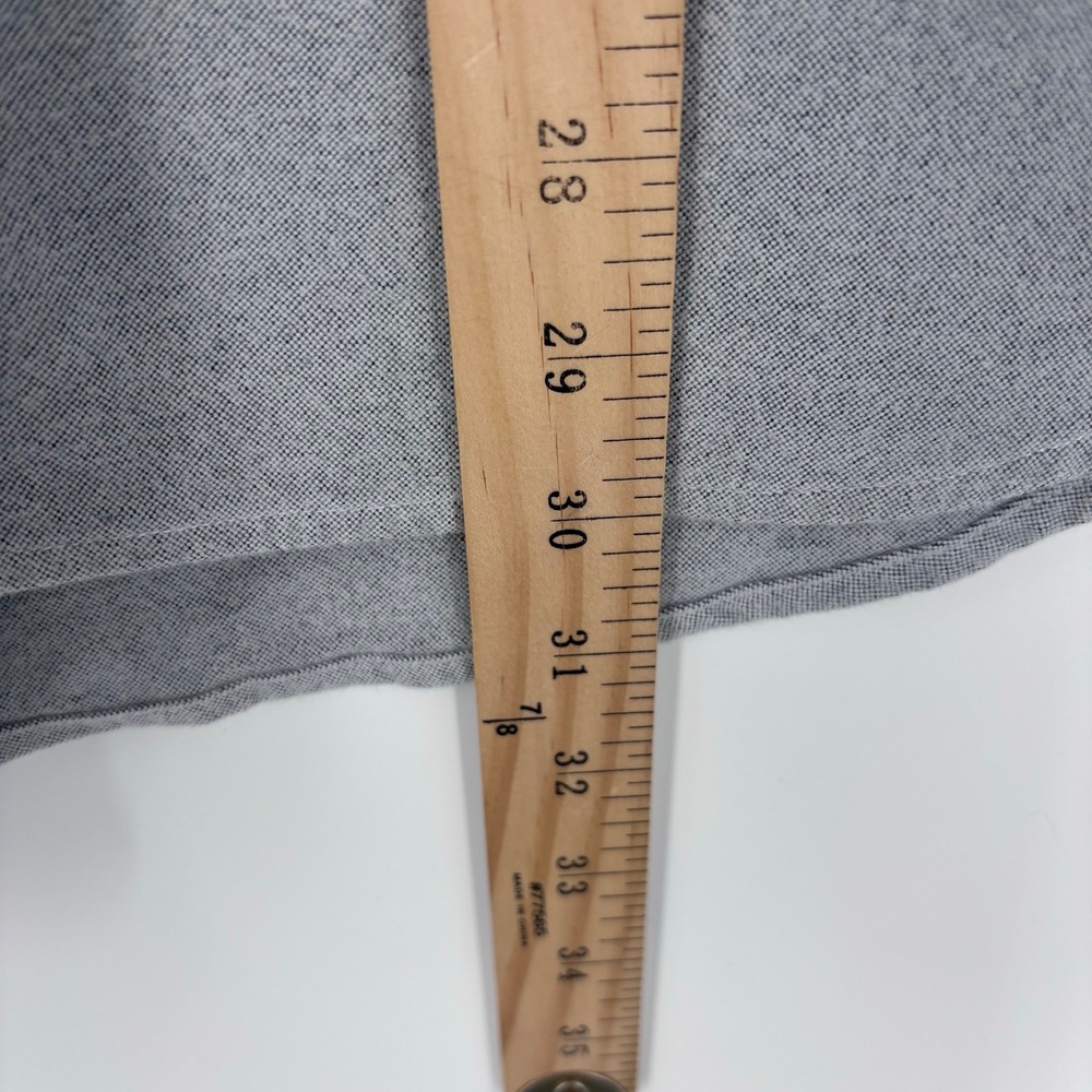 Claridge + King Flannel Boyfriend Shirt Womens XL Long Sleeve Pocket Flip Cuff - Picture 7 of 9